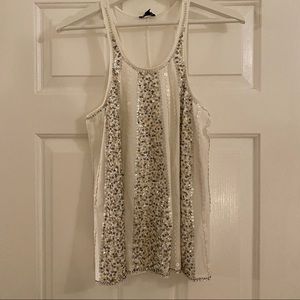 Express Sequin Tank Top